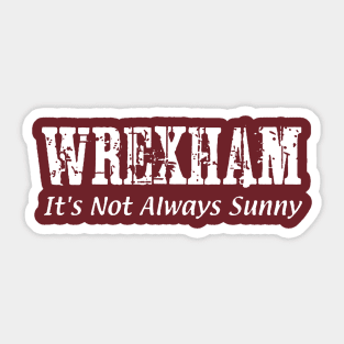 Wrexham Sticker